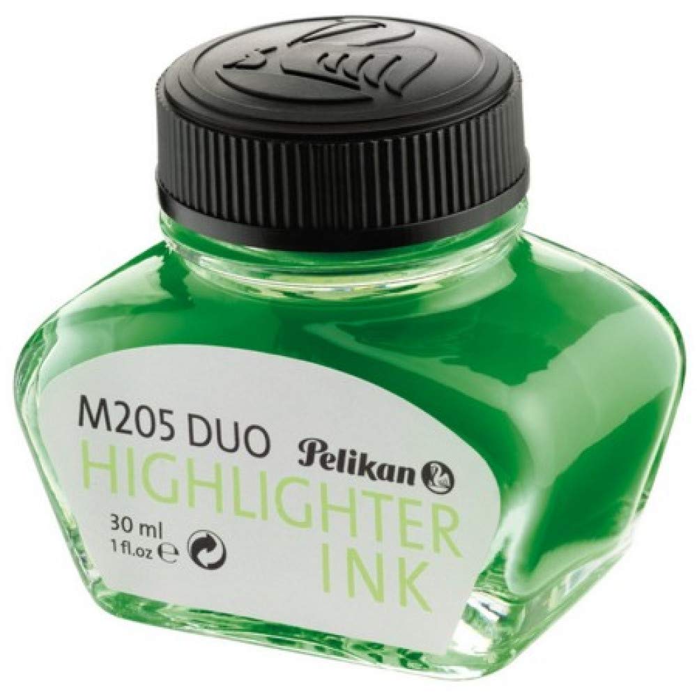 pelikan 百利金 m205 duo 30ml 荧光墨水(绿色)不伤眼